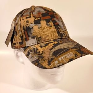Camouflage hunter trucker strap back hat cap